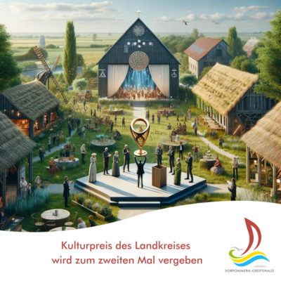 Landkreis Vorpommern-Greifswald vergibt Kulturpreis 2023