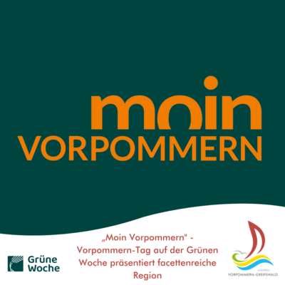 »Moin Vorpommern" - Vorpommern-Tag auf der Grünen Woche präsentiert facettenreiche Region